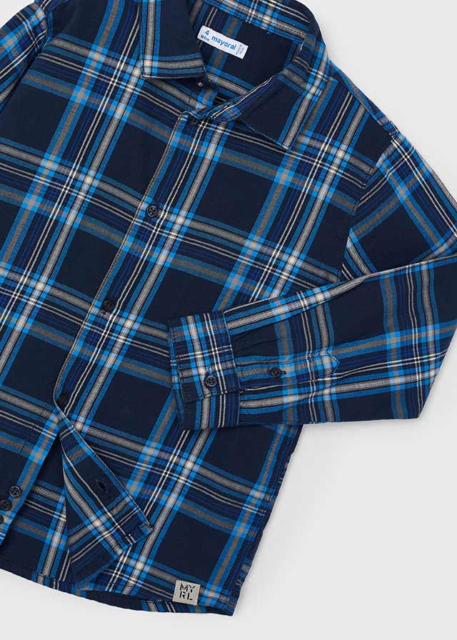 L/s checked shirt