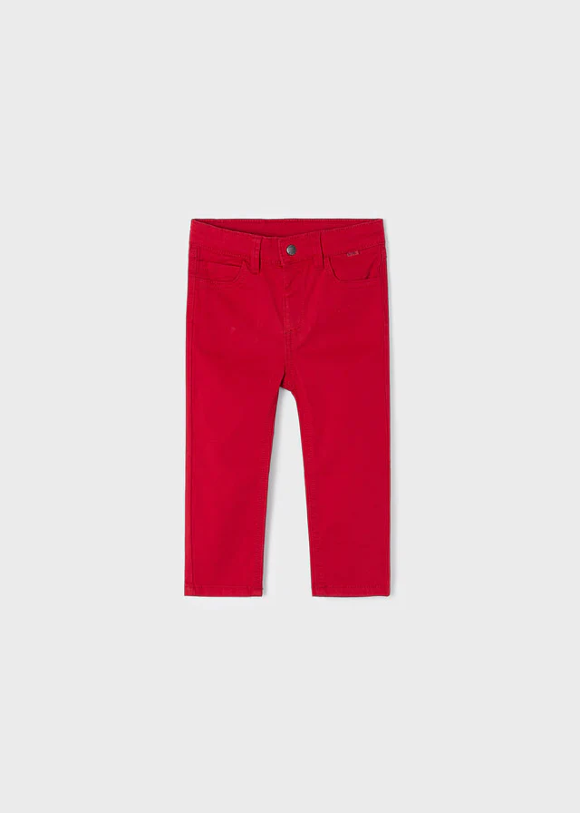5 pocket slim fit basic pant