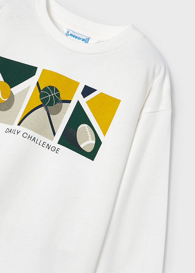 L/s t-shirt "daily challenge"