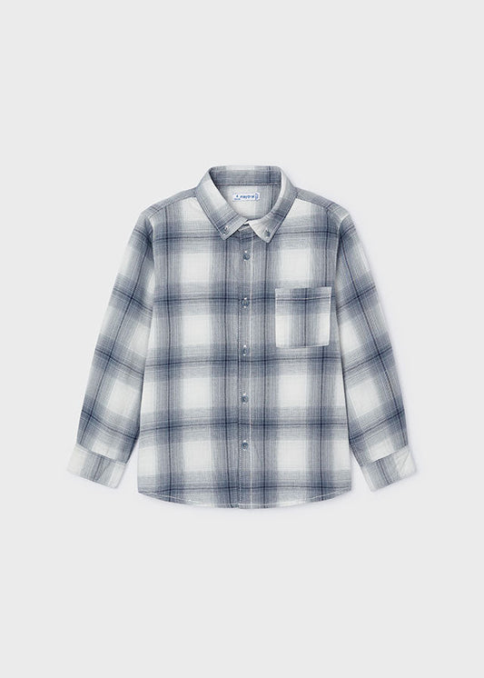 L/s checked shirt