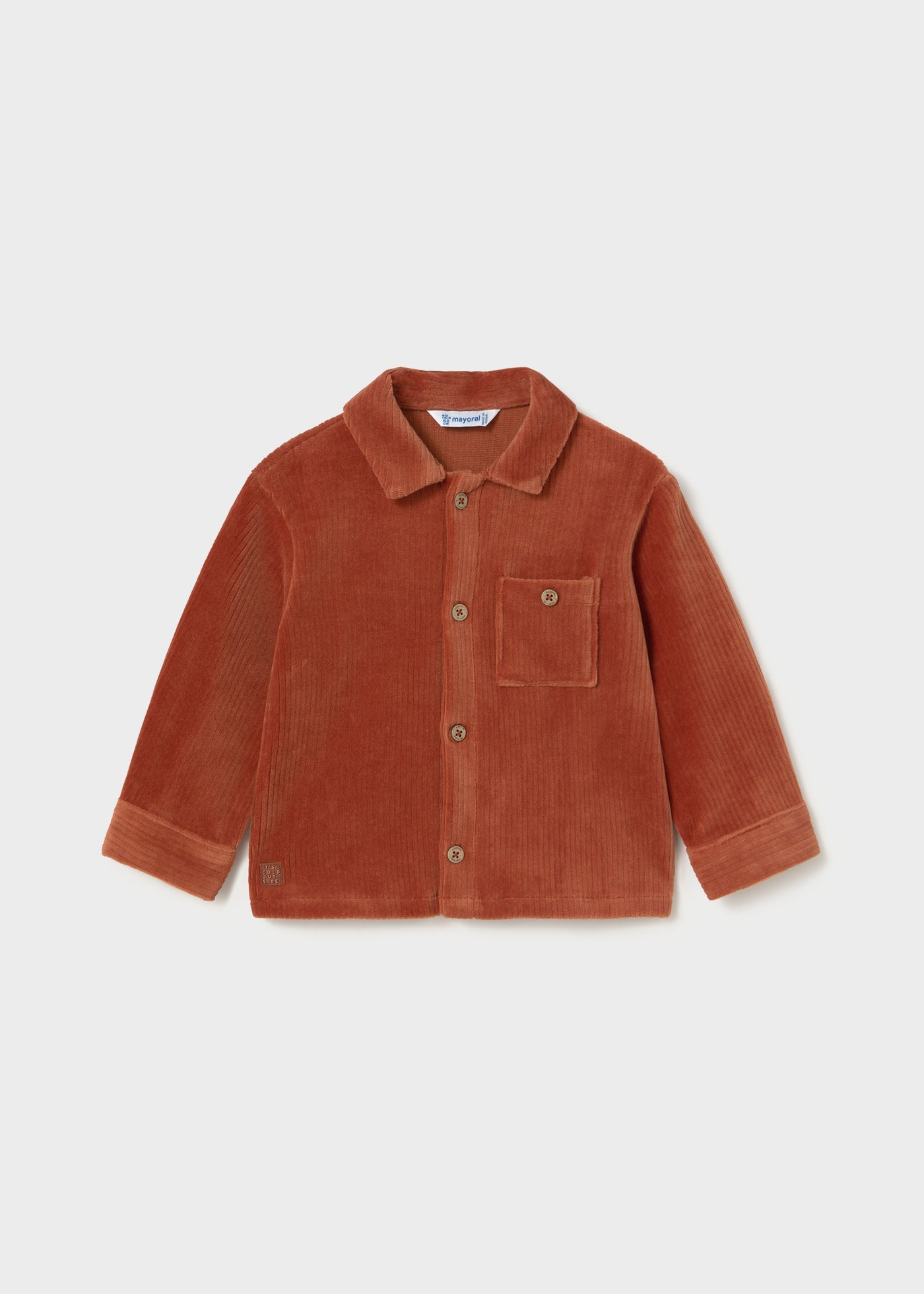 knit overshirt 02107-047