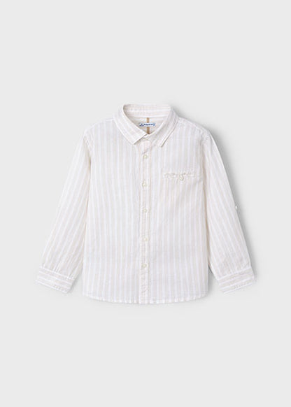 Linen l/s shirt