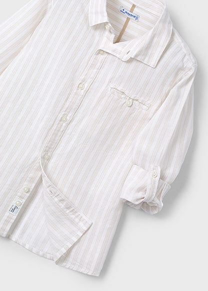 Linen l/s shirt
