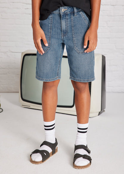 Denim bermuda