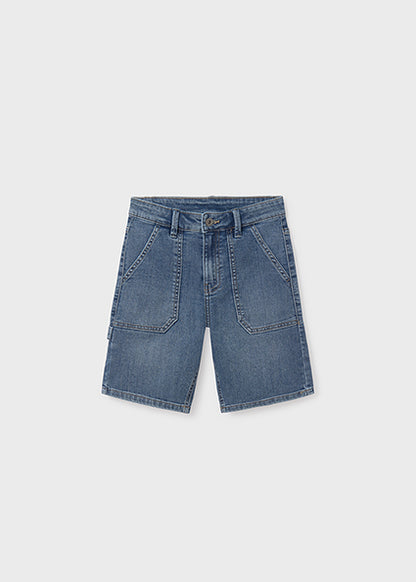 Denim bermuda