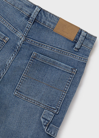Denim bermuda