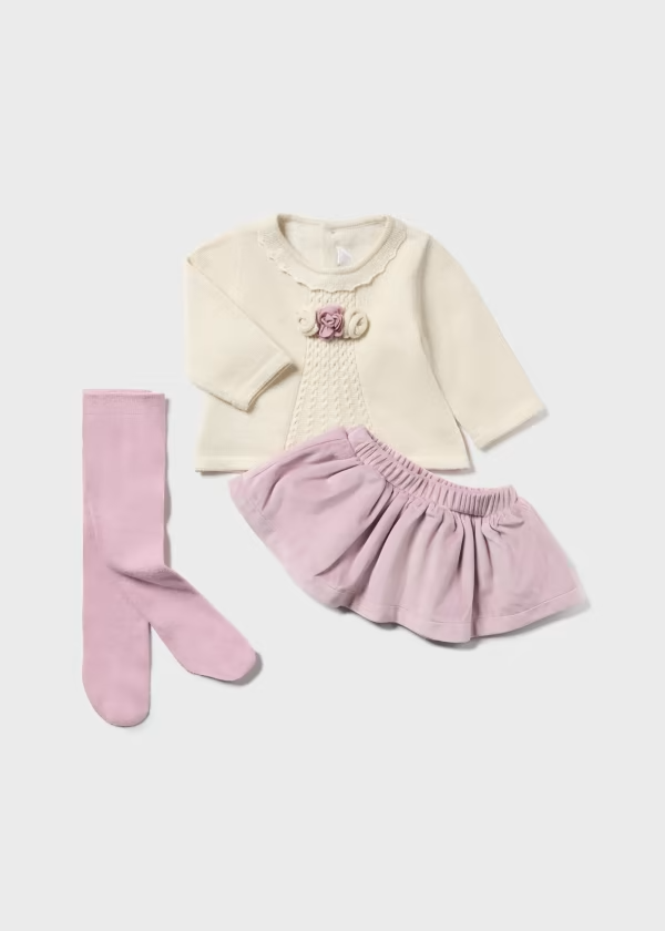 Skirt jumper w/ tight set