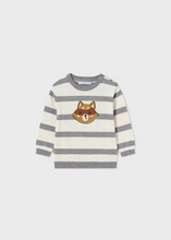Load image into Gallery viewer, Intarsia stripes jersey
