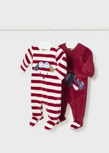 Load image into Gallery viewer, 2 Pcs velour onesie
