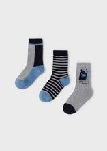Load image into Gallery viewer, Set of 3 pairs of socks

