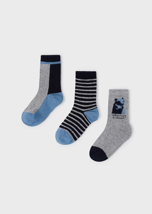 Set of 3 pairs of socks