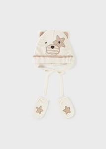 Hat and mittens set