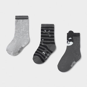 set of 3 socks "shiba"