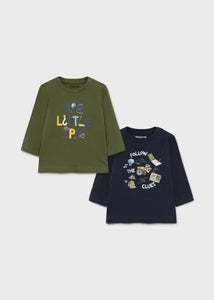 2 L/s "Little spy" shirt set