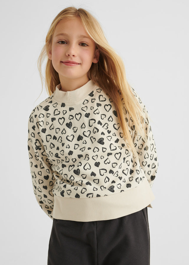 Printed pullover