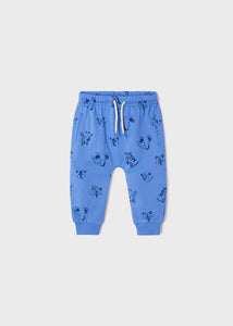Printed knit pants