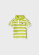 Load image into Gallery viewer, Stripes s/s polo
