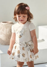 Load image into Gallery viewer, Polka dot muslin skirt set
