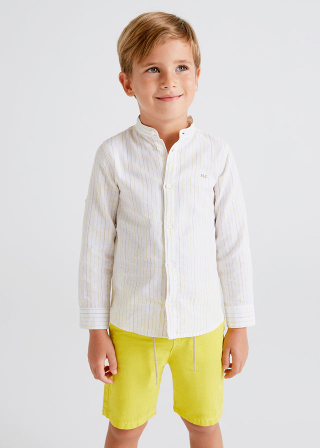 L/s mao linen shirt