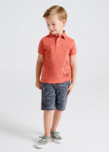 Load image into Gallery viewer, Soft denim camouflage bermuda
