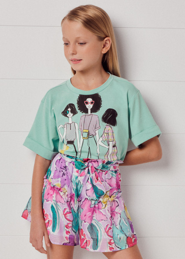 S/s girl t-shirt