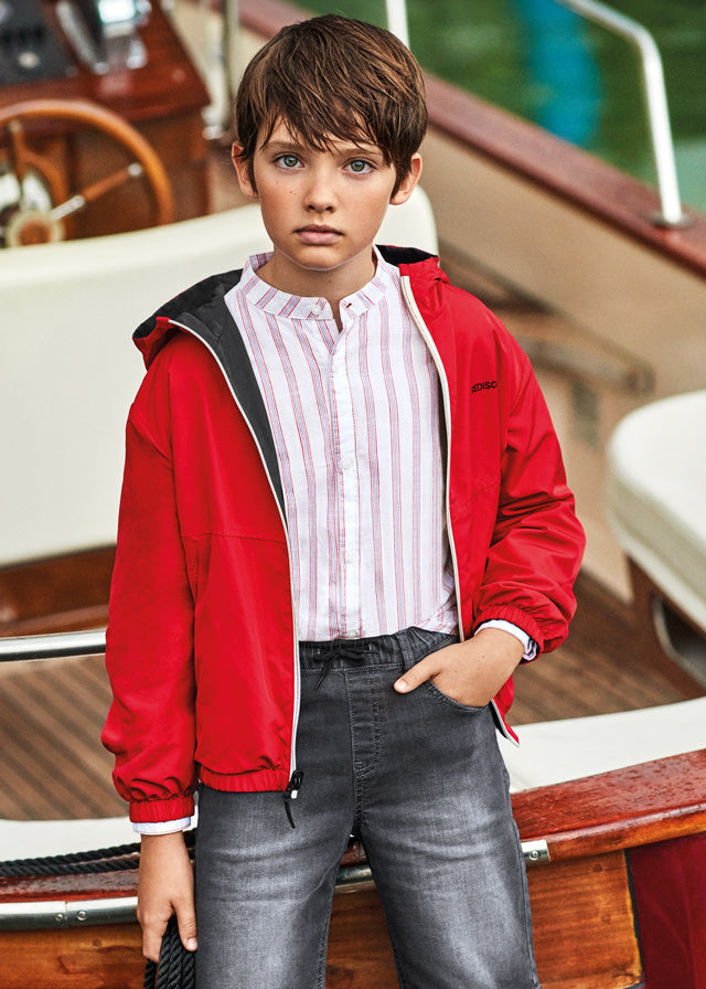 Reversible windbreaker