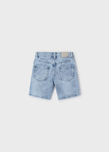 Denim basic 5 pocket shorts