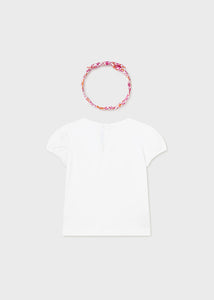 S/s t-shirt w/ headband