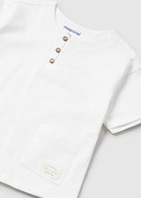 Load image into Gallery viewer, S/s combined linen shirt
