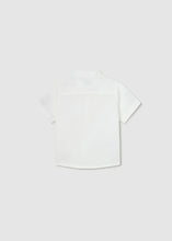 Load image into Gallery viewer, S/s linen mao collar shirt
