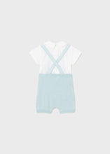 Load image into Gallery viewer, Knit dungarees set
