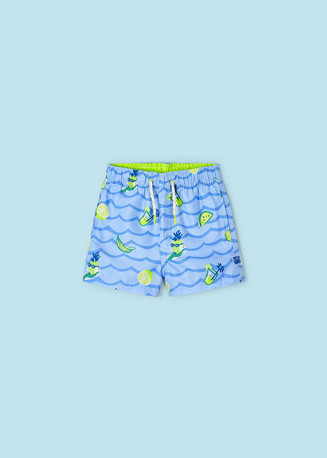 Printed swim shorts