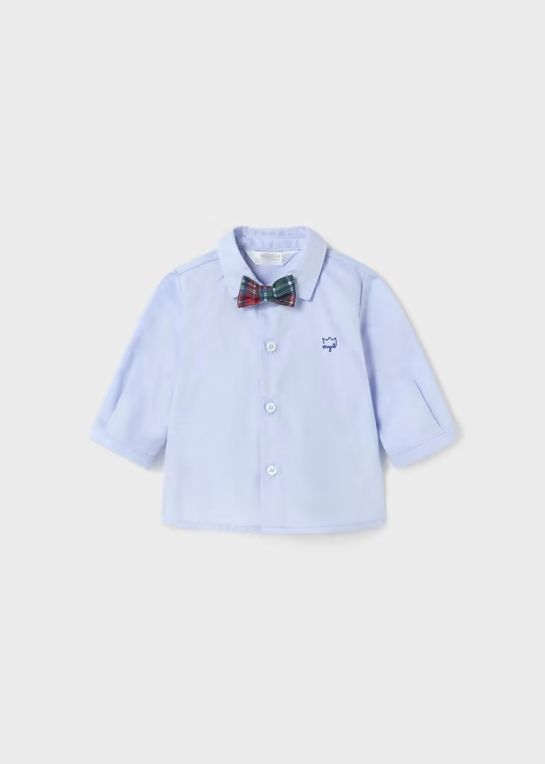 L/s shirt and bowtie