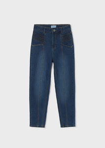 Slouch denim trousers