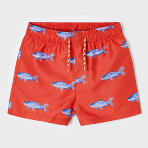 Fish swim shorts