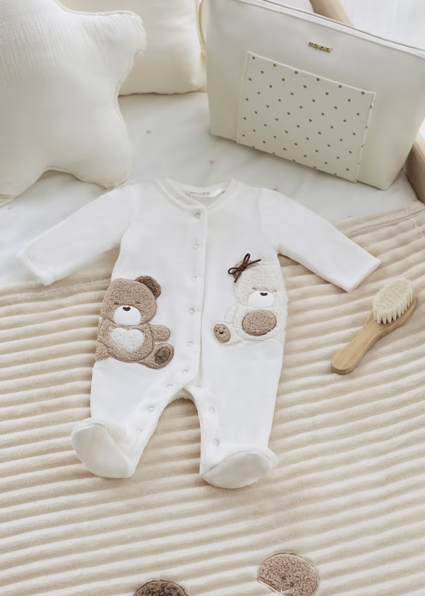 Velour onesie