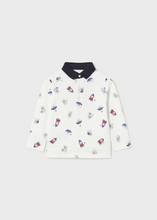 Load image into Gallery viewer, L/s printed polo

