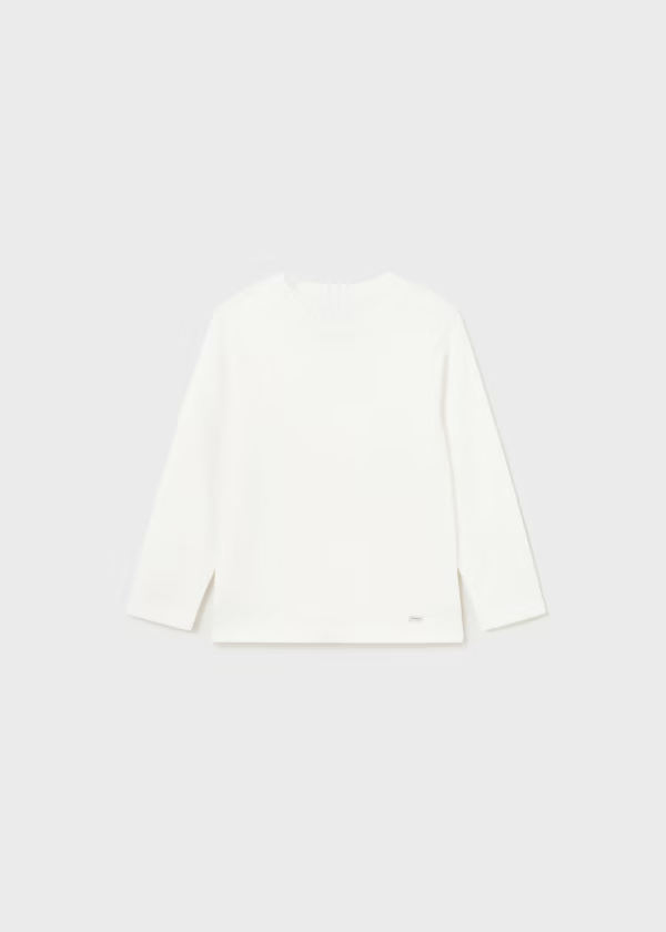 Knit mockneck